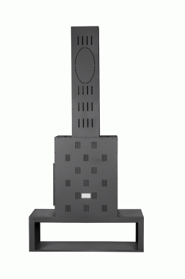 Камин МАДРИД на дровнике Гигант центральный черный\белый шамот в Гродно