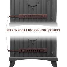 Печь-камин Везувий KZ-14РS Антрацит в Гродно