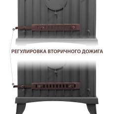Печь-камин Везувий KZ-14Р Антрацит в Гродно