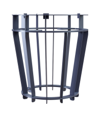 Сетка на трубу под шибер 115 (300*320) AVANGARD 24 Тюльпан купить в Гродно