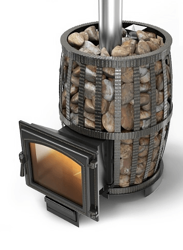 Печь для бани Везувий Легенда Русский Пар Ковка 18 (240) Амазонка бай фото в Гродно