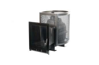 Печь для бани СИБИРЬ 24 PRO Панорамное стекло, сетка купить в Гродно