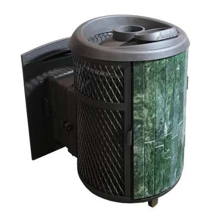 Банная печь ProMetall Атмосфера комбинированная сетка-ламель «Змеевик» Амазонка бай фото в Гродно