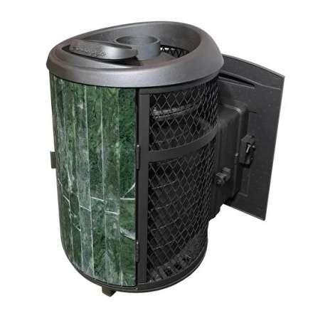 Банная печь ProMetall Атмосфера комбинированная сетка-ламель «Змеевик» в Гродно