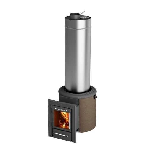 Печь для бани Термофор Скоропарка III INOX Люмина Б чёрная бронза Амазонка бай фото в Гродно