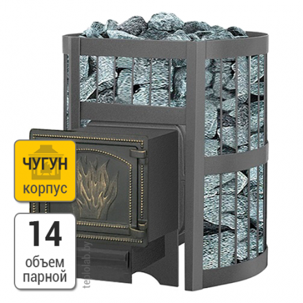 Печь для бани Везувий Легенда Стандарт 12 (ДТ-3) в Гродно