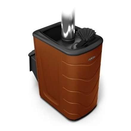 Печь для бани Термофор Гейзер 2014 Inox ДА ЗК терракота купить в Гродно