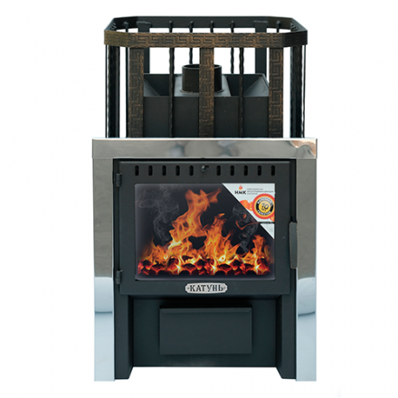 Печь банная Катунь со стеклом в Гродно