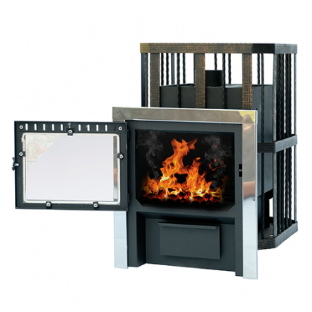 Печь банная Катунь со стеклом в Гродно