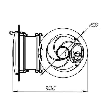 Банная печь ProMetall Атмосфера ламели Жадеит в Гродно
