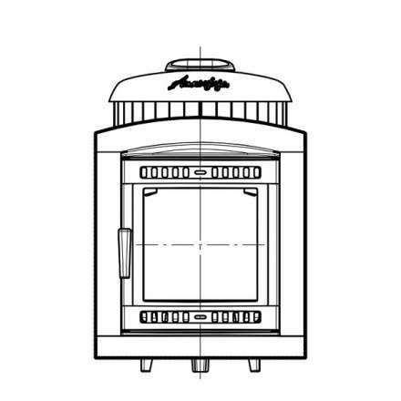 Банная печь ProMetall Атмосфера ламели Окаменевшее дерево в Гродно
