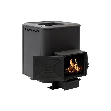 Печь банная Сибирь-15 с выносным топочным каналом (конвекционная) в Гродно