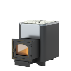 Печь для бани Везувий Сенсация 12 Антрацит (ДТ-3С) Амазонка бай фото в Гродно