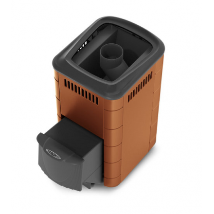 Печь для бани Термофор Тунгуска 2017 Inox ДА терракота купить в Гродно