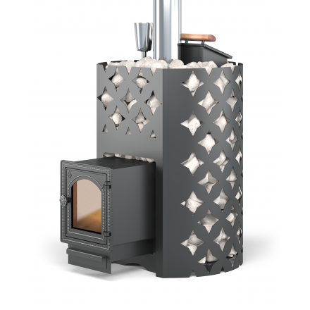 Банная печь ЭТНА 24 (ДТ-4С) ЗК Амазонка бай фото в Гродно