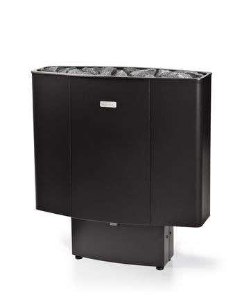 Электрическая печь Narvi Slim чёрная 9 кВт Амазонка бай фото в Гродно