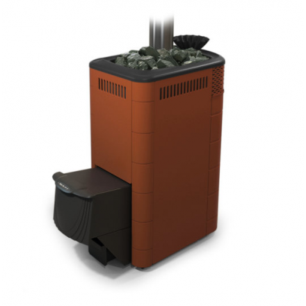 Печь для бани Термофор Гейзер Супер XXL Inox ДА ЗК терракота купить в Гродно