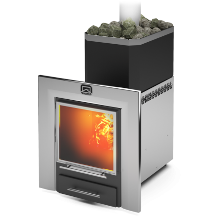 Печь для бани Теплодар Русь-12 ЛНЗП Профи Панорама купить в Гродно