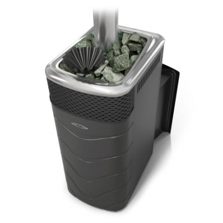 Печь для бани Термофор Гейзер XXL 2017 Carbon Витра ЗК антрацит Амазонка бай фото в Гродно