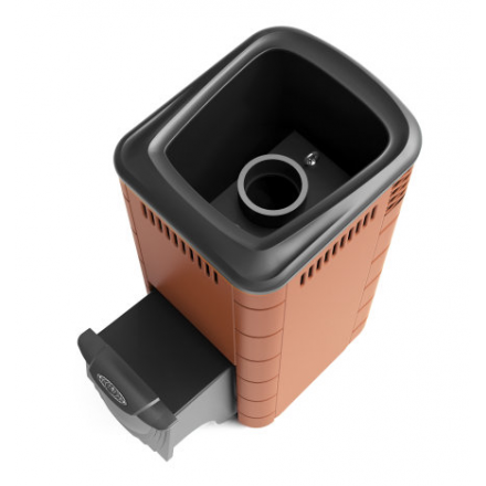 Печь для бани Термофор Каронада XXL Heavy Metal ДА терракота Амазонка бай фото в Гродно