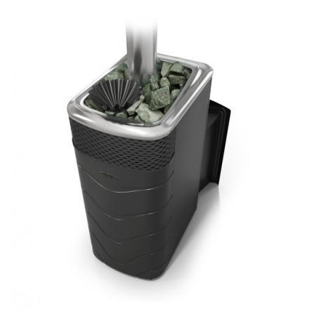 Печь для бани Термофор Гейзер Супер XXL Inox Витра ЗК антрацит купить в Гродно