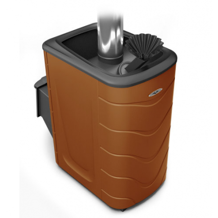 Печь для бани Термофор Гейзер Супер Inox ДА ЗК терракота купить в Гродно