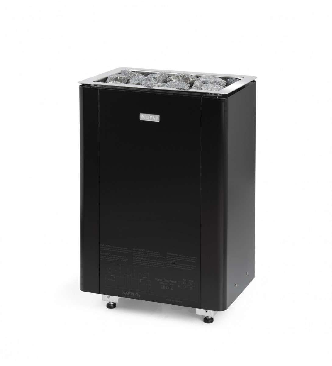 Электрическая печь Narvi Ultra Small чёрная 6 кВт Амазонка бай фото в Гродно