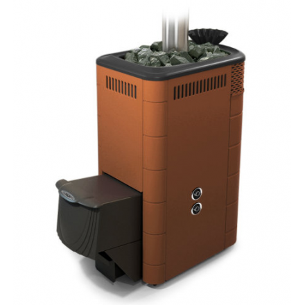 Печь для бани Термофор Гейзер XXL 2017 Carbon ДА ЗК ТО терракота Амазонка бай фото в Гродно