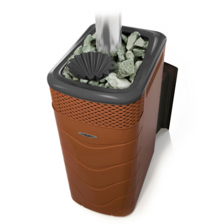 Печь для бани Термофор Гейзер XXL 2017 Carbon Витра ЗК терракота Амазонка бай фото в Гродно