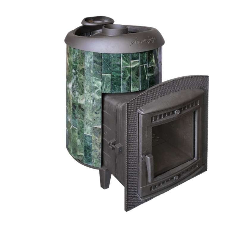 Банная печь ProMetall Атмосфера Про Ламели Змеевик наборный Амазонка бай фото в Гродно