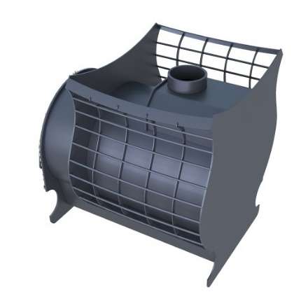 Печь для бани Царь-печи Елисей 8 мм в Гродно