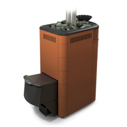 Печь для бани Термофор Гейзер XXL 2017 Carbon ДА ЗК терракота Амазонка бай фото в Гродно