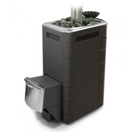 Печь для бани Термофор Гейзер XXL 2017 Carbon ДН ЗК антрацит Амазонка бай фото в Гродно