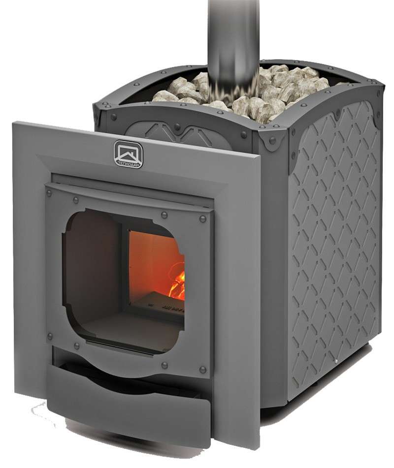 Печь для бани Теплодар Былина-18Ч Панорама Амазонка бай фото в Гродно