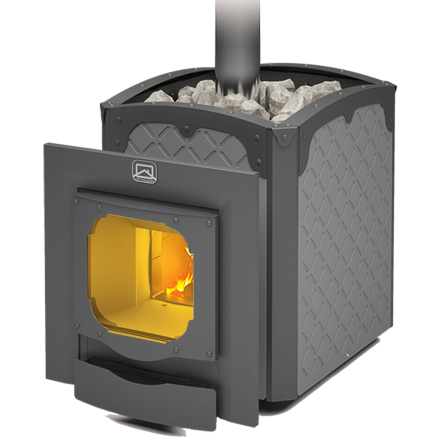 Печь для бани Теплодар Былина-24Ч Панорама Амазонка бай фото в Гродно