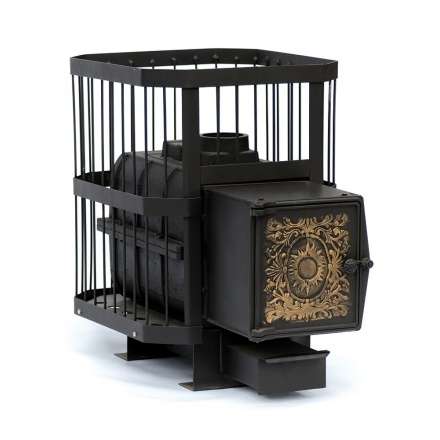 Печь банная чугунная СИБИРЬ-18 чугунная дверка (сетка) в Гродно