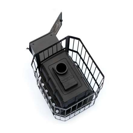 Печь банная чугунная СИБИРЬ-18 чугунная дверка (сетка) в Гродно