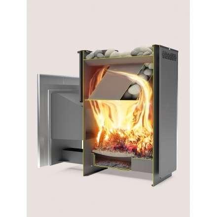 Печь для бани Теплодар СИБИРЬ-30 ЛНЗП Профи Панорама в Гродно