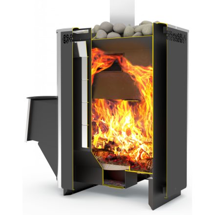 Печь для бани Теплодар Сахара-16 ЛРК (2.0) в Гродно