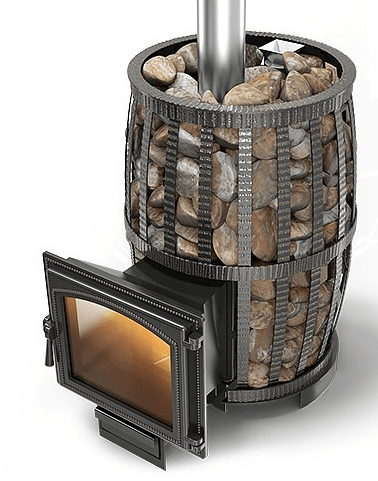 Печь для бани Везувий Легенда Русский Пар Ковка 24 (240) Амазонка бай фото в Гродно