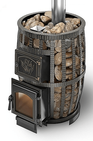 Печь для бани Везувий Легенда Русский Пар Ковка 18 (270) б/в в Гродно