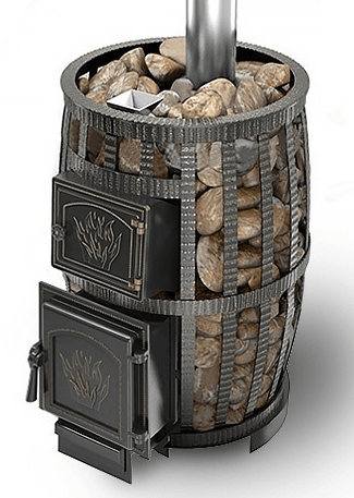 Печь для бани Везувий Легенда Русский Пар Ковка 24 (271) б/в в Гродно