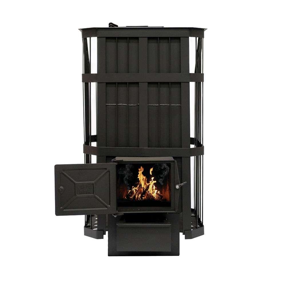 Печь банная Сибирь с закрытой каменкой Амазонка бай фото в Гродно