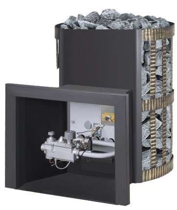 Печь газодровяная для бани Везувий Скиф Ковка 18 (ДТ-3) купить в Гродно