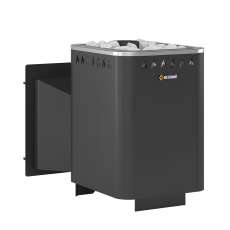 Печь для бани Везувий Русичъ Антрацит 16 Панорама в Гродно