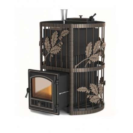 Печь для бани Везувий Эверест Ковка 24 (280) закрытая каменка Амазонка бай фото в Гродно