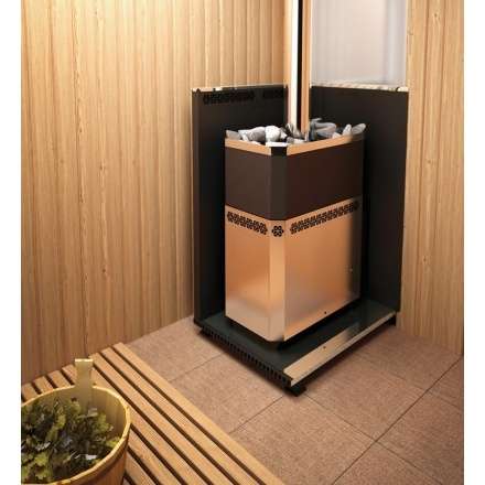 Печь для бани Теплодар Русь-12 ЛНЗП Профи Панорама (1.1) в Гродно