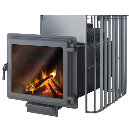 Печь для бани Этна Магма 18 (Панорама) в Гродно