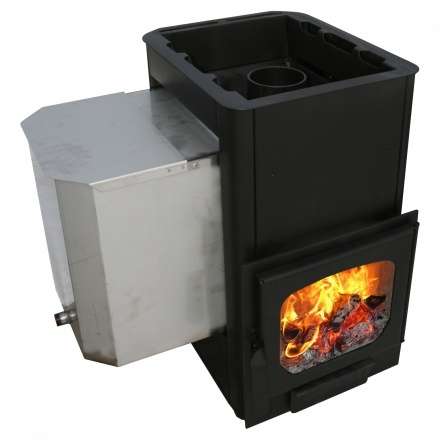 Печь для бани Варвара Мини навесн. пан. дверь укор. топка купить в Гродно