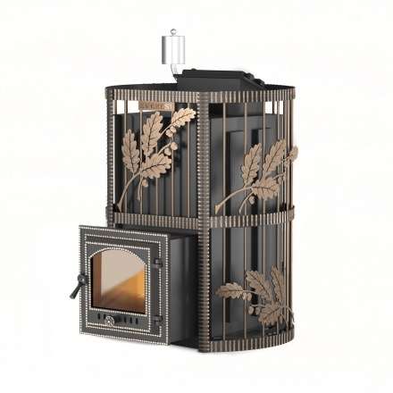 Печь для бани Везувий Эверест Inox 15 (210) Ковка Амазонка бай фото в Гродно